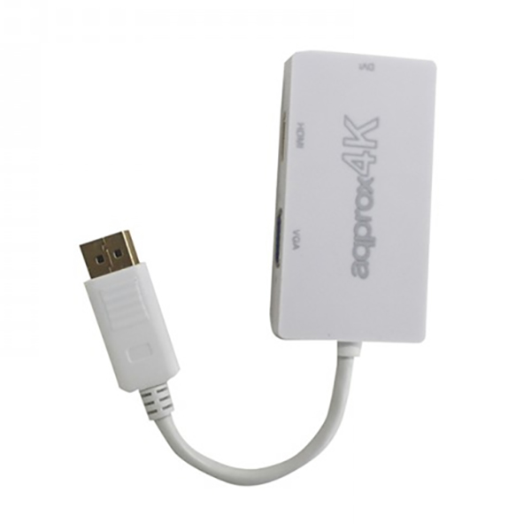 DisplayPort to HDMI Adapter approx! AISCCI0302 APPC37 DVI VGA White